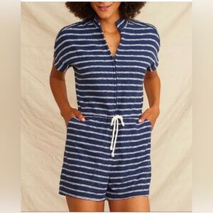 Terry Cloth Women’s Romper Marine Layer Size Small.